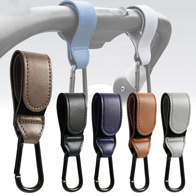 Travel Accessories For Baby - Gantungan Kereta Bayi Fashion PU Kulit,