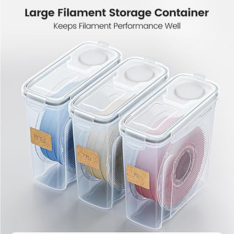 Travel Accessories To 3D Print - Kotak Penyimpanan Filamen Printer 3D Kedap