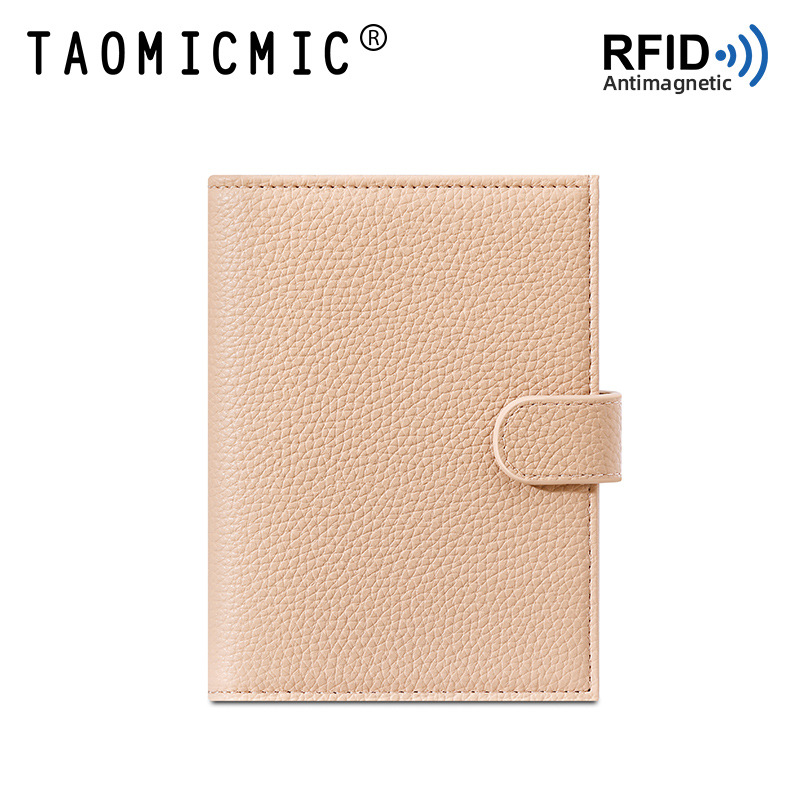 Passport Holder Rfid - Dompet Kulit Wanita untuk Paspor, RFID