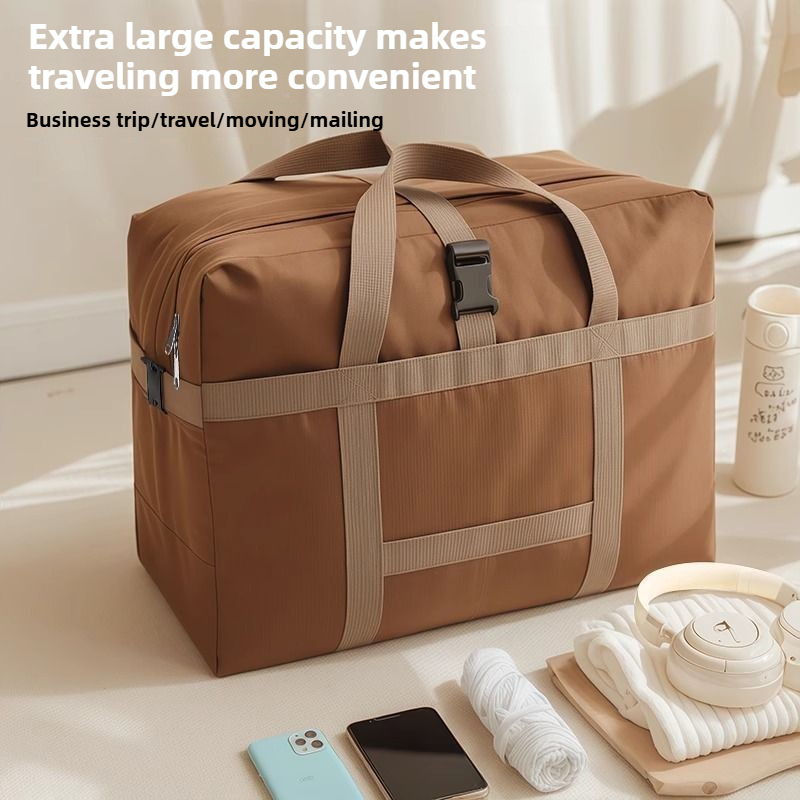 Travel Packing Accessories - Tas Duffel Perjalanan Ekstra Besar, Lipat,