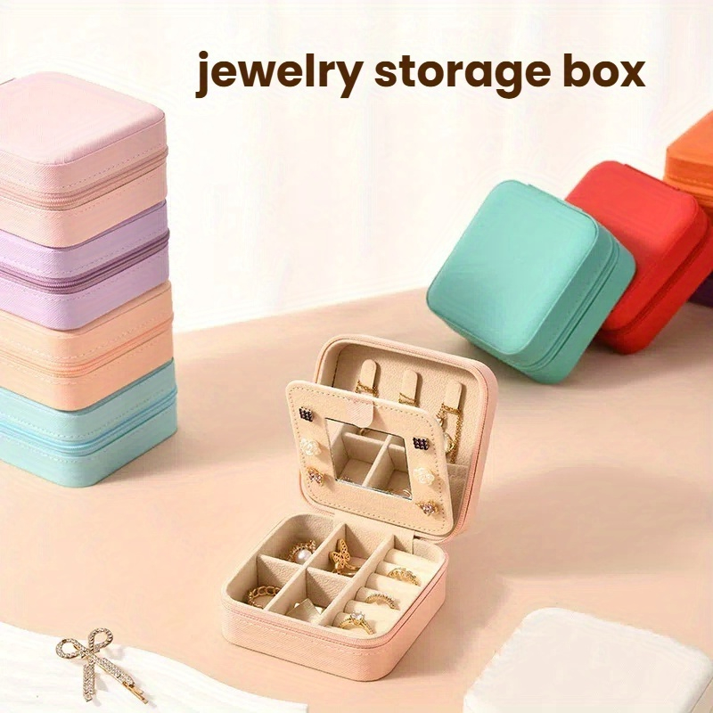 Travel Jewellery & Accessories Organiser - 1 Buah Organizer Perjalanan Mini Portabel