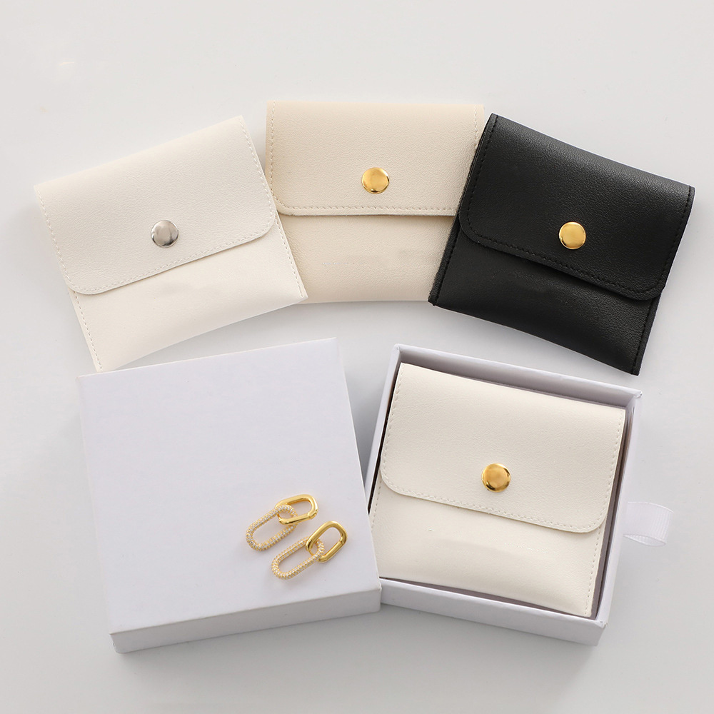 Travel Jewellery & Accessories Organiser - 1 Buah Tas Perhiasan Kulit PU