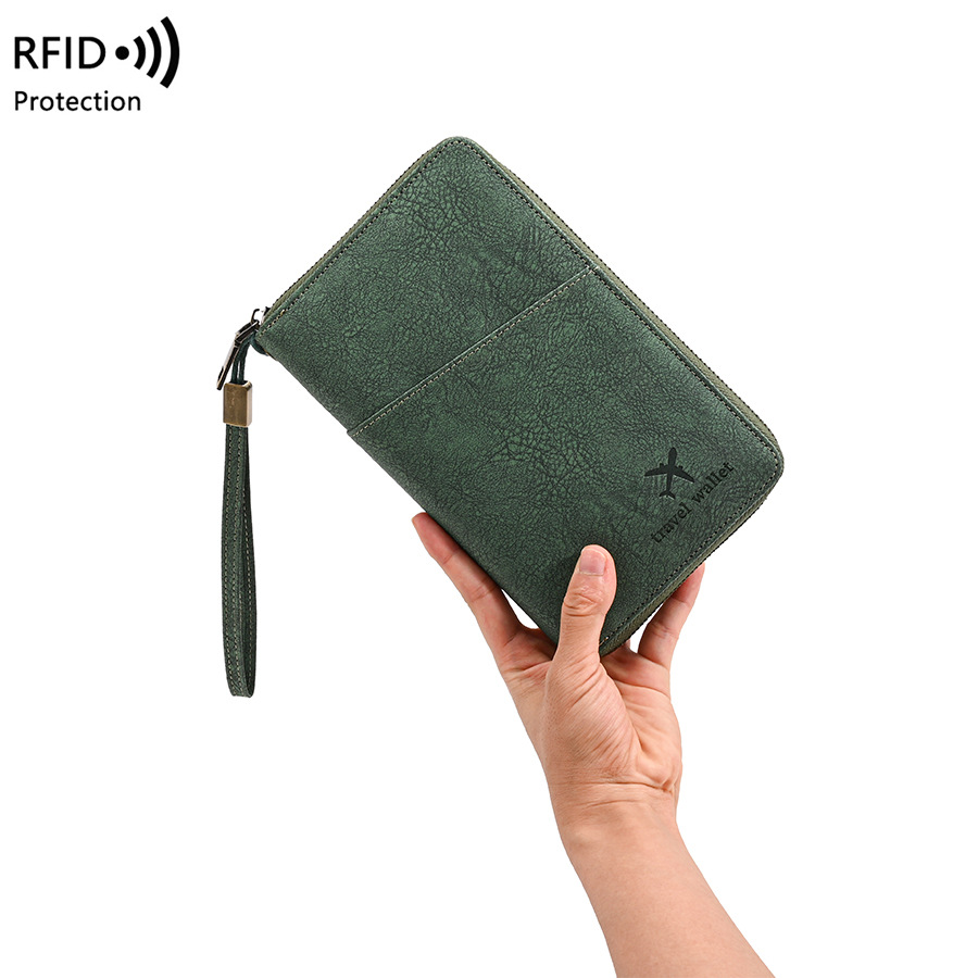 Travel Accessories In Bulk - Dompet Penyimpanan Dokumen Perjalanan Multi-Fungsi dengan