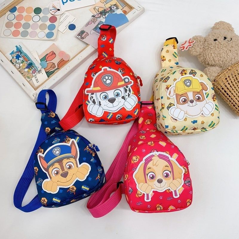 Travel Accessories For Baby - Tas Selempang Kartun Paw Patrol untuk