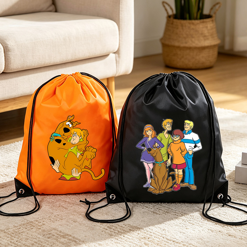 Travel Accessories And Bags - Tas Penyimpanan Serut Scooby Doo, Ransel