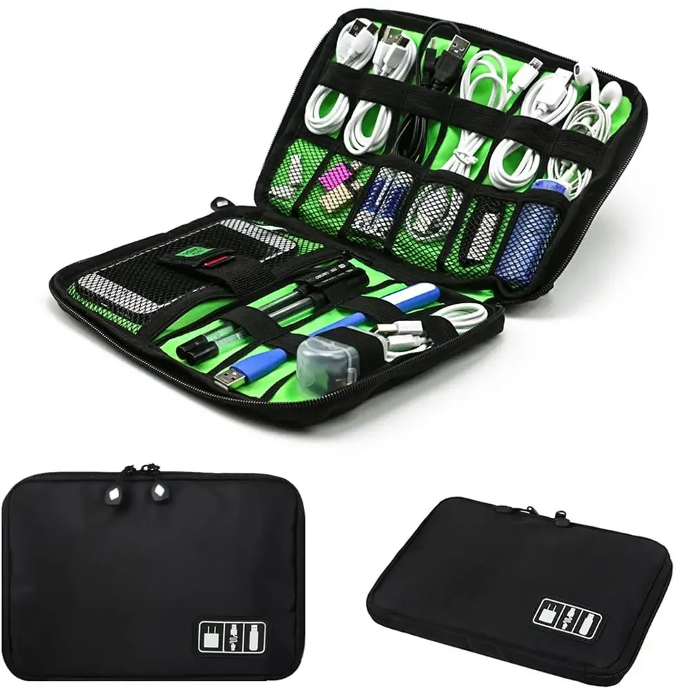 Travel Packing Accessories - Tas Penyimpanan Pengatur Kabel Sistem Kit