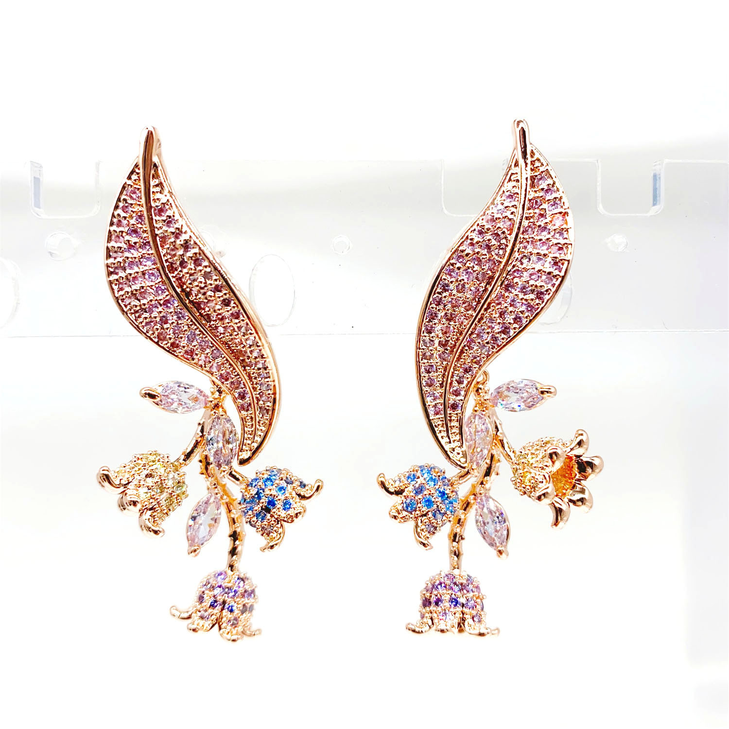 Anting Bunga Mewah Fashion Dau - Travel Jewellery & Accessories Organiser ulasan dan harga