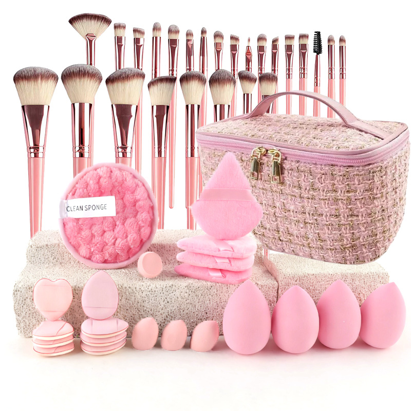 Set Kuas Makeup Gaya Chic deng - Travel Accessories And Bags ulasan dan harga