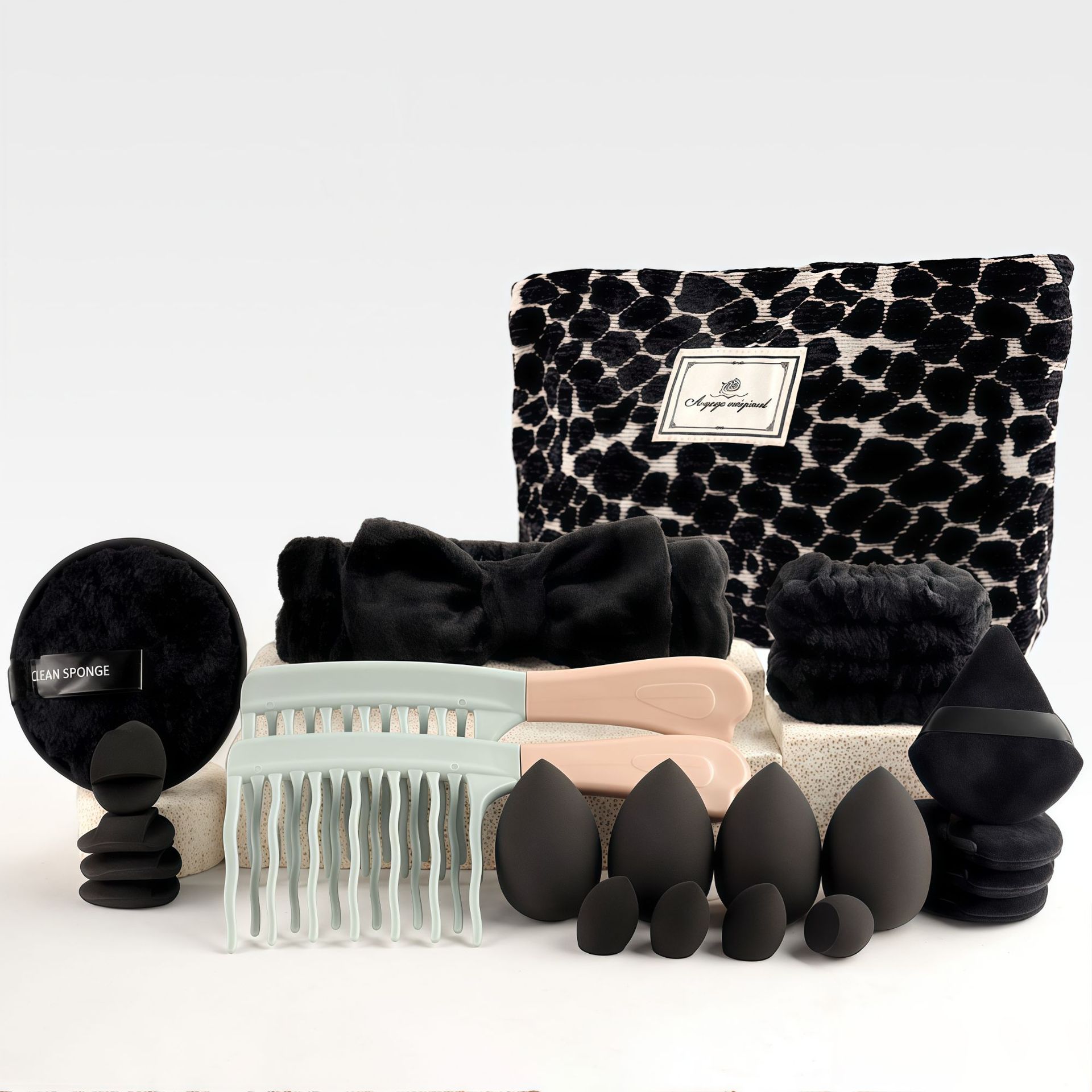 Set Kuas Makeup Gaya Chic deng - Travel Accessories And Bags ulasan dan harga