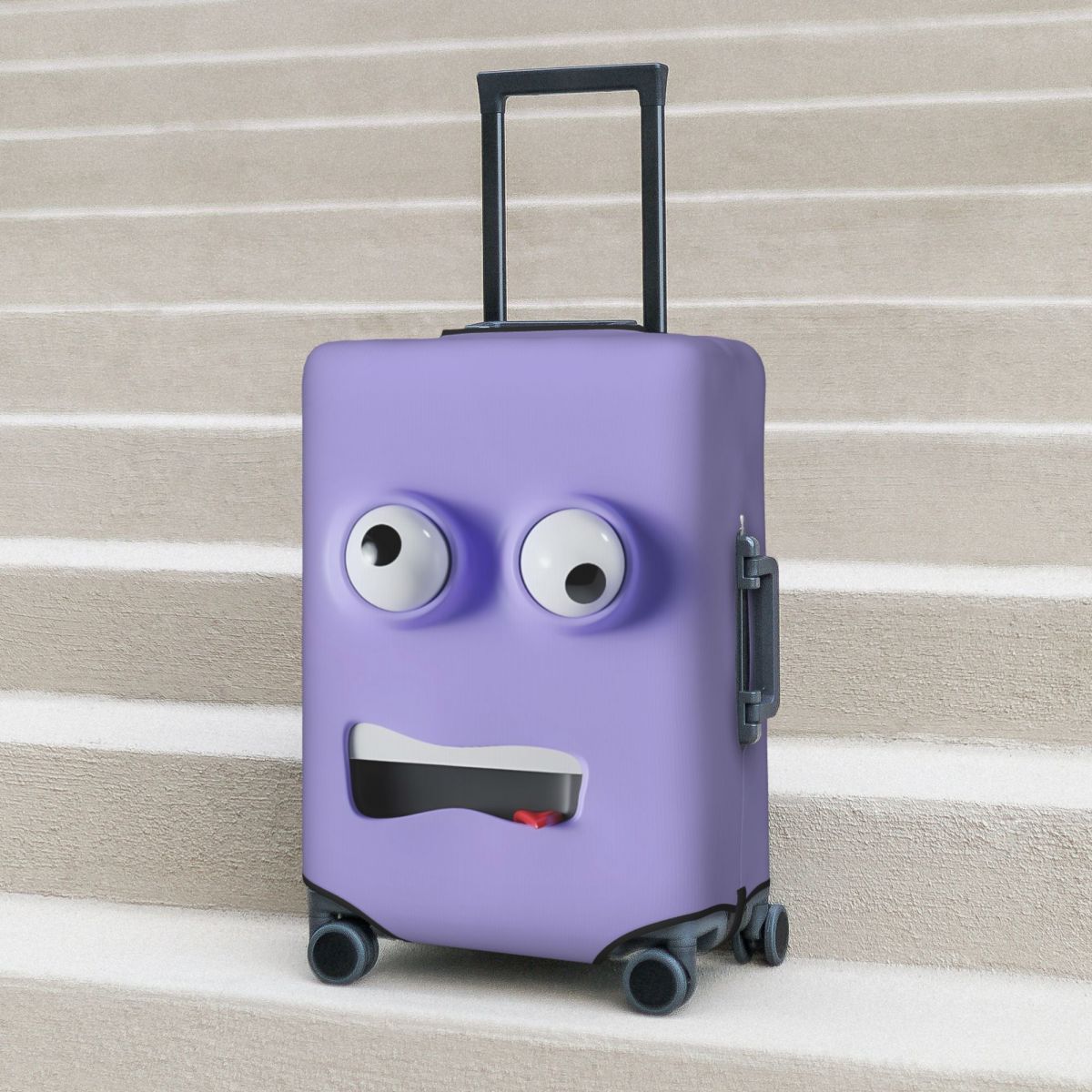 Penutup Koper Cetak Ekspresi L - Travel Accessories To 3D Print ulasan dan harga