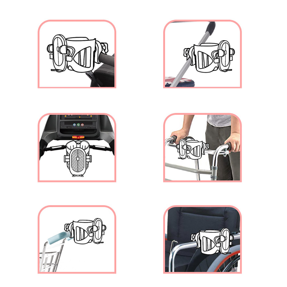 Cup Holder untuk Stroller Phon - Travel Accessories For 2 Year Old ulasan dan harga