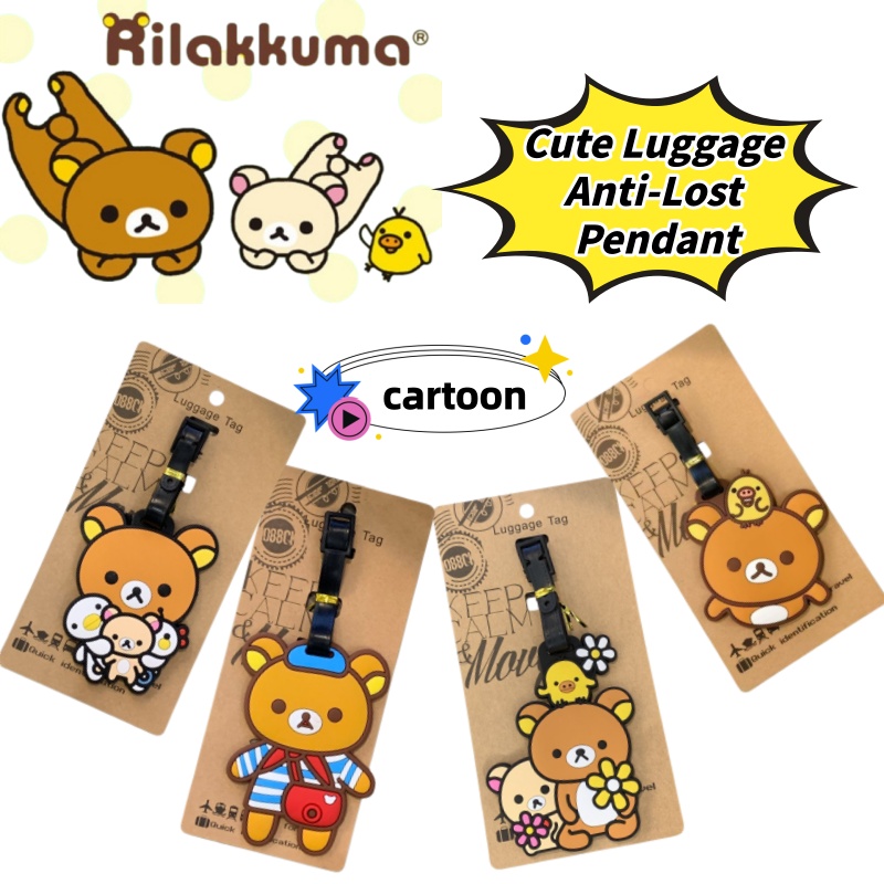Tag Bagasi Kreatif Rilakkuma y - Travel Accessories In Bulk ulasan dan harga