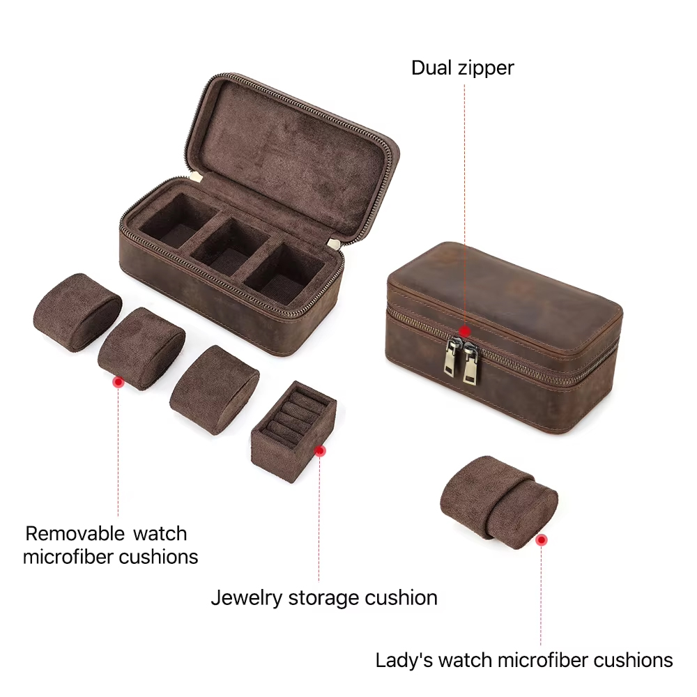 Kotak Penyimpanan Perhiasan Ku - Travel Jewellery & Accessories Organiser ulasan dan harga