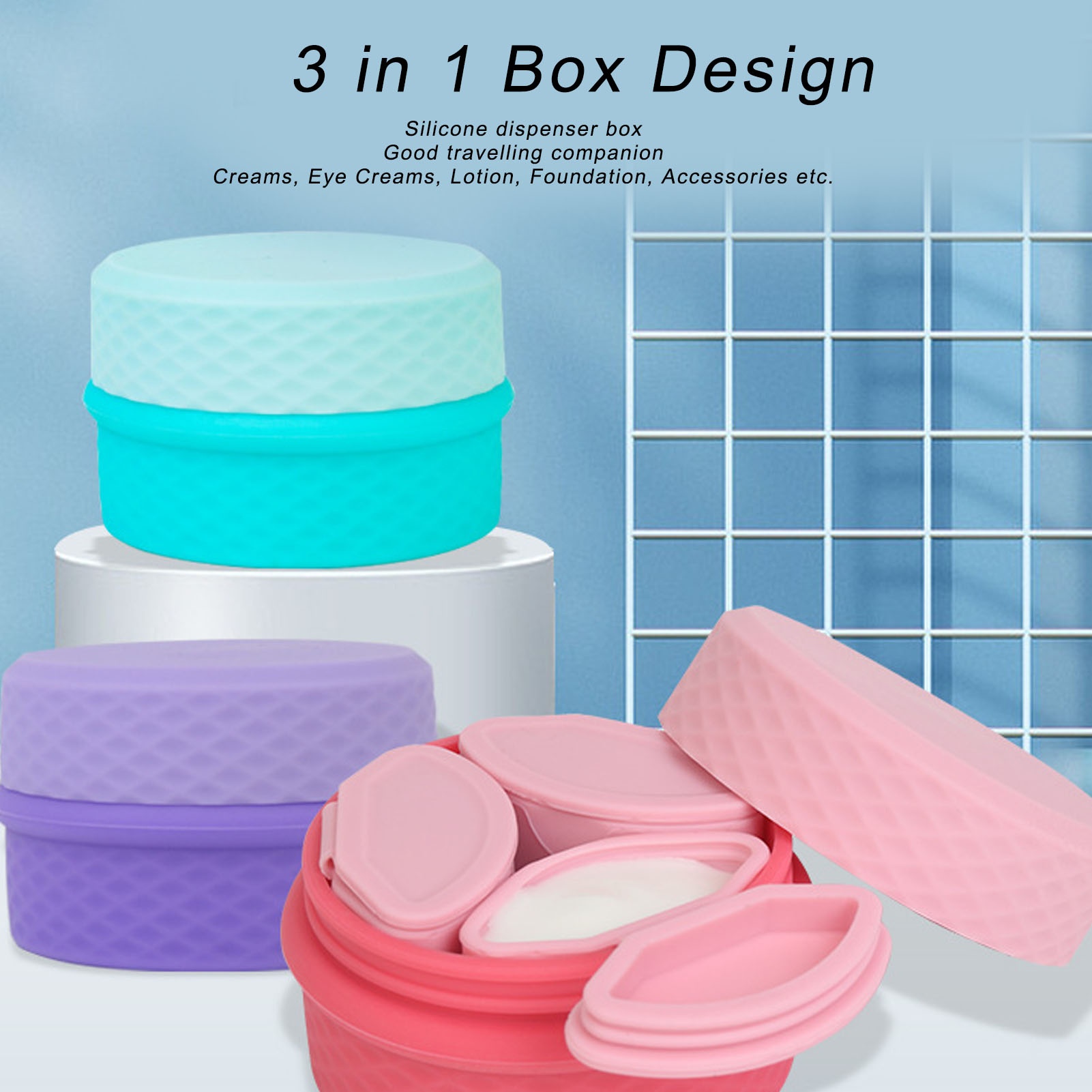 Dispenser Makeup Silikon, Orga - Travel Jewellery & Accessories Organiser ulasan dan harga