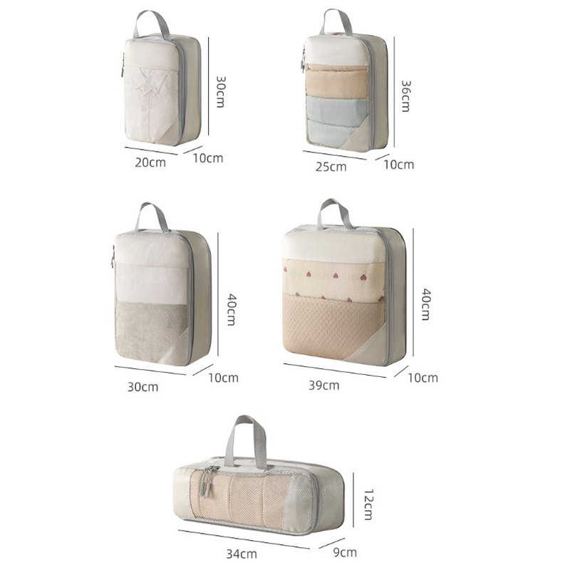 5 Buah/Set Tas Penyimpanan Kom - Travel Accessories In Bulk ulasan dan harga