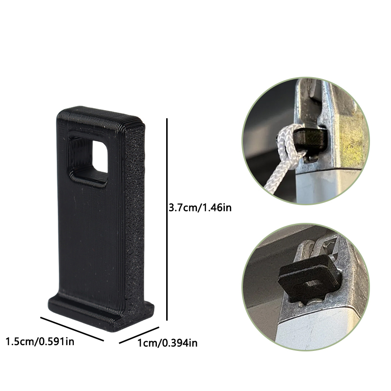 3 Buah Kait Tali Penahan Matah - Travel Accessories To 3D Print ulasan dan harga