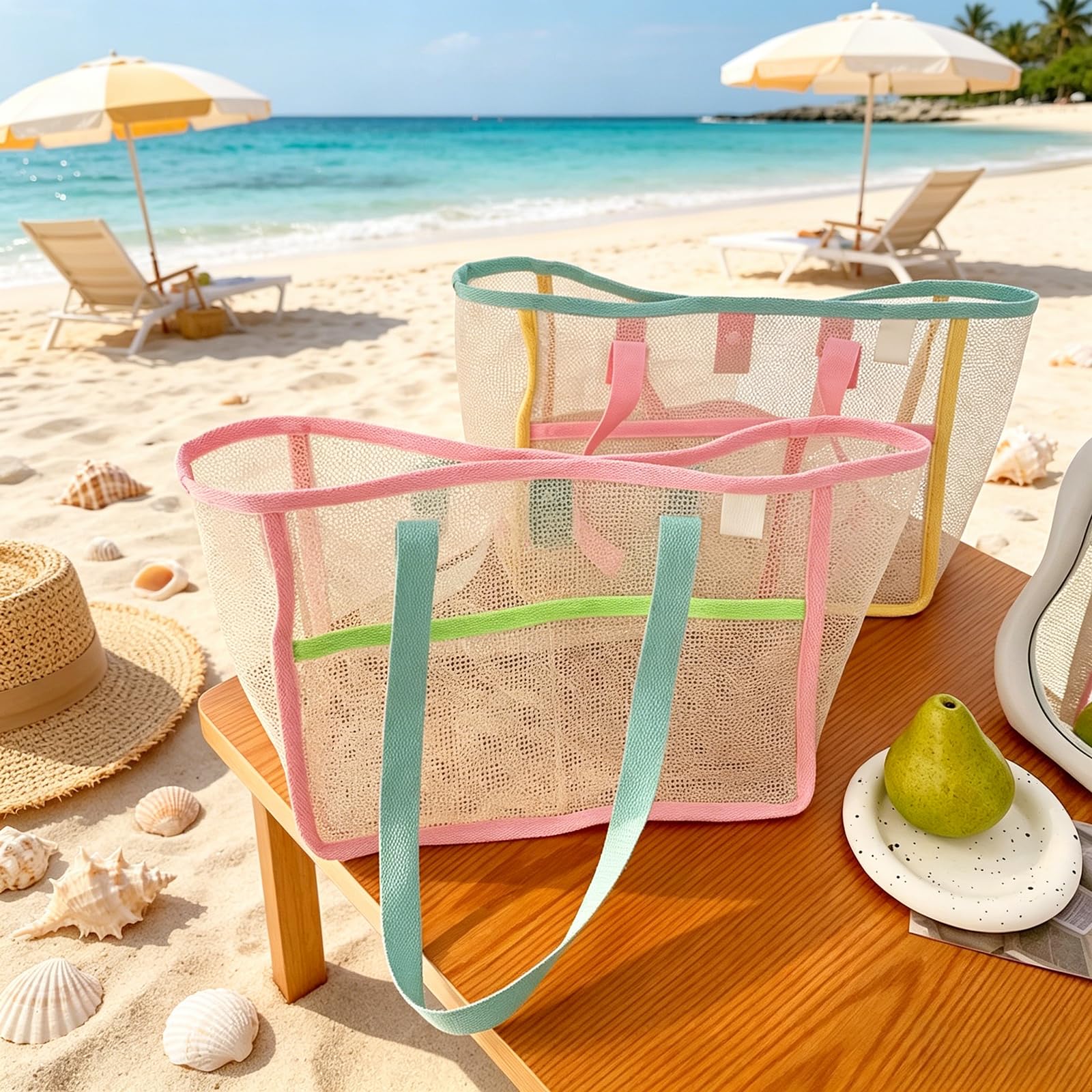 Tas Pantai untuk Wanita Tas Ji - Travel Accessories And Bags ulasan dan harga