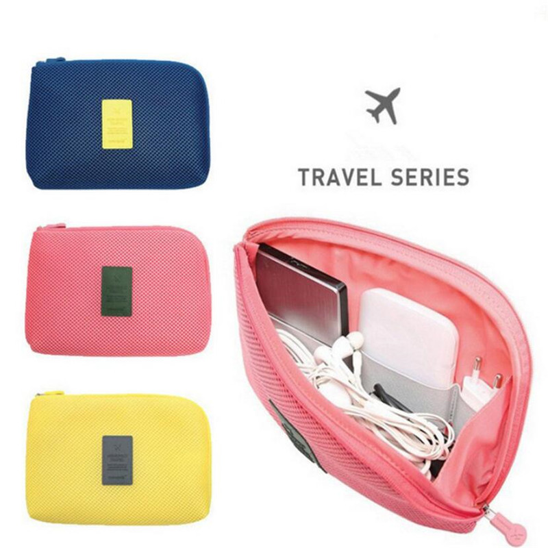 Aksesori Travel Tas Kabel USB  - Travel Accessories And Gadgets ulasan dan harga
