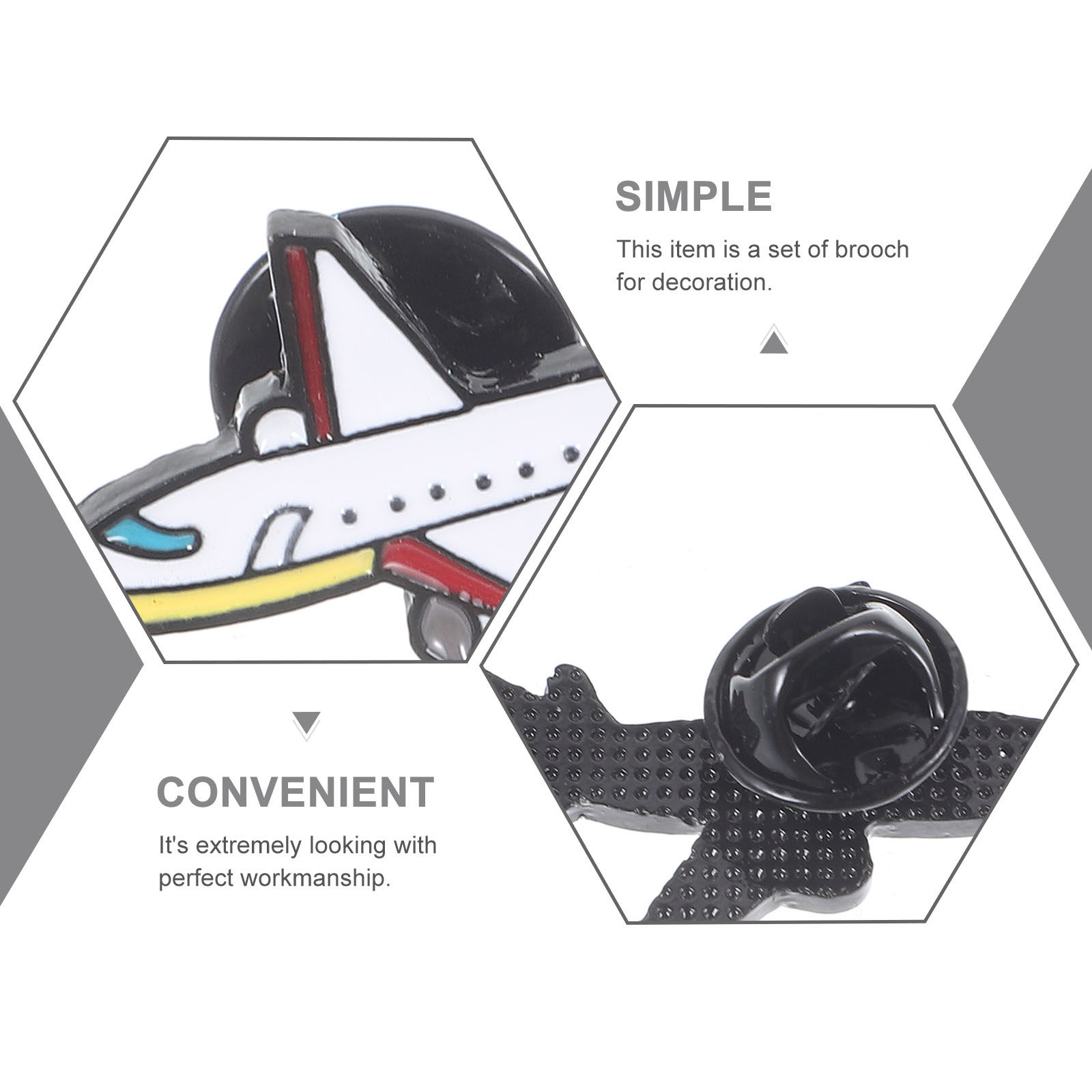 2Pcs Set Bros Pesawat Kartun,  - Travel Accessories Gift Ideas ulasan dan harga