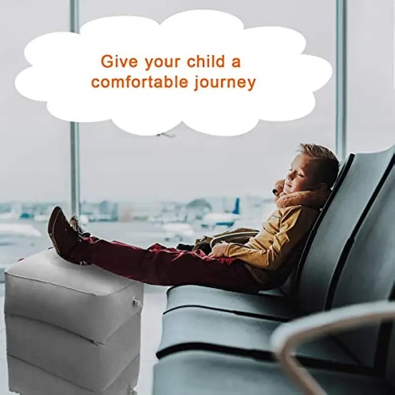 Bantal Kaki Tiup untuk Perjala - Travel Accessories For Baby ulasan dan harga