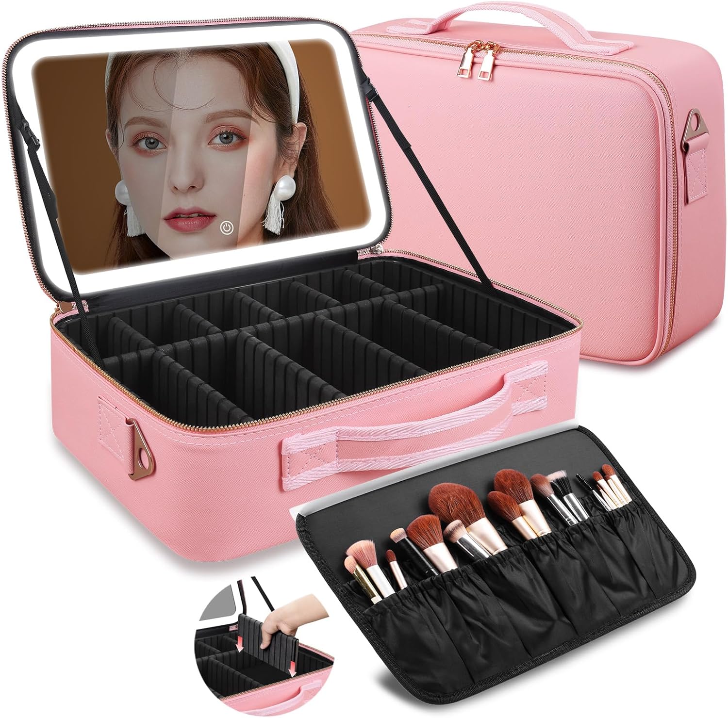 Tas Makeup Kapasitas Besar 15' - Travel Packing Accessories ulasan dan harga