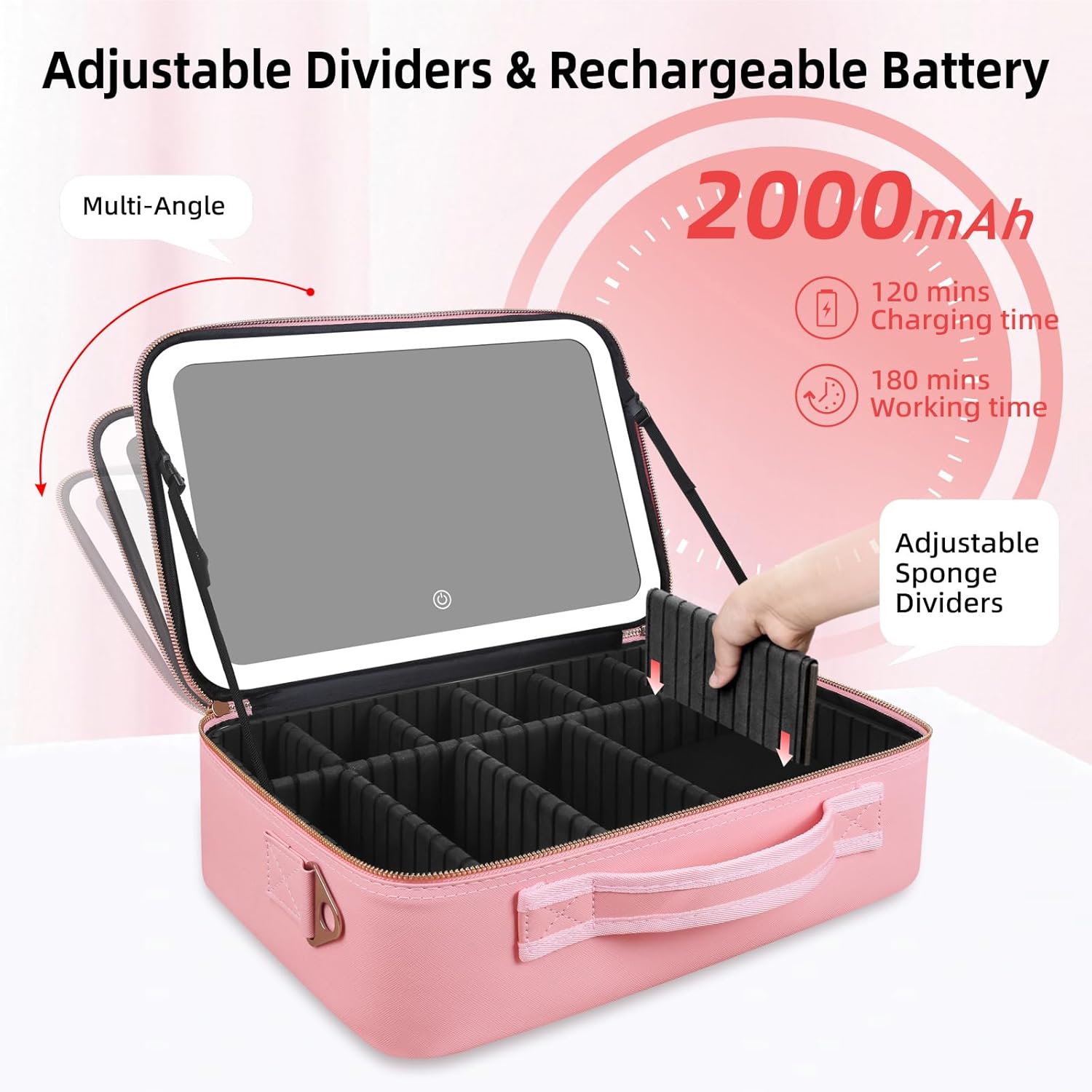 Tas Makeup Kapasitas Besar 15' - Travel Packing Accessories ulasan dan harga