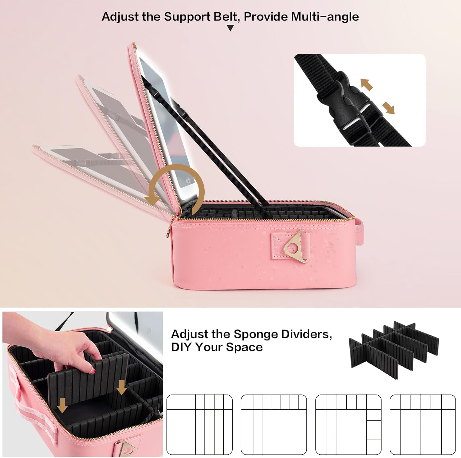 Tas Makeup Kapasitas Besar 15' - Travel Packing Accessories ulasan dan harga